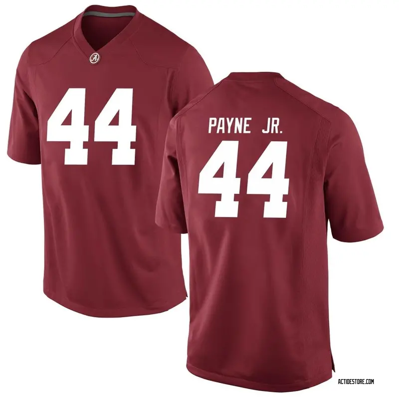 Game Men's Damon Payne Jr. Alabama Crimson Tide Crimson Football College Jersey