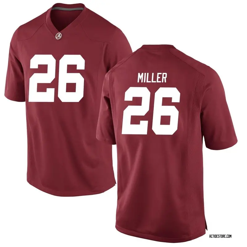 Game Men's Jam Miller Alabama Crimson Tide Crimson Football College Jersey