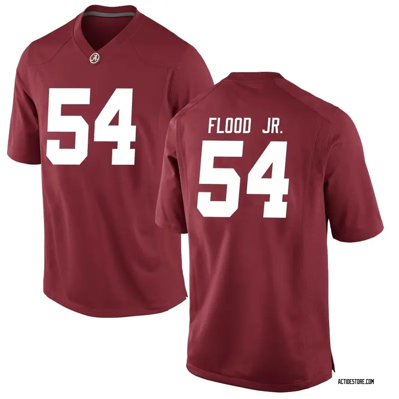 Game Men's Kyle Flood Jr. Alabama Crimson Tide Crimson Football College Jersey