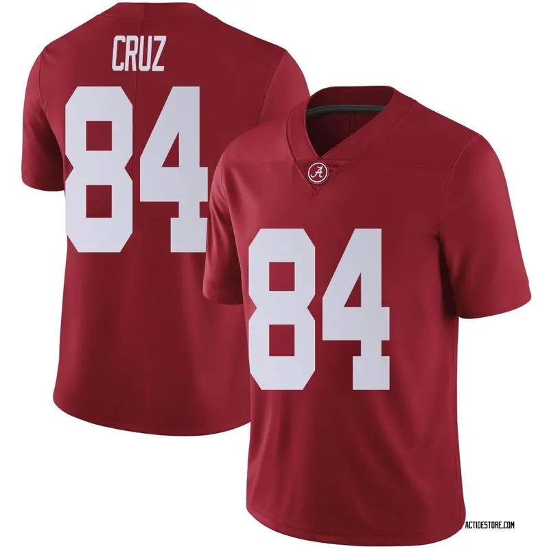 Limited Men's Colby Cruz Alabama Crimson Tide Crimson Football College Jersey