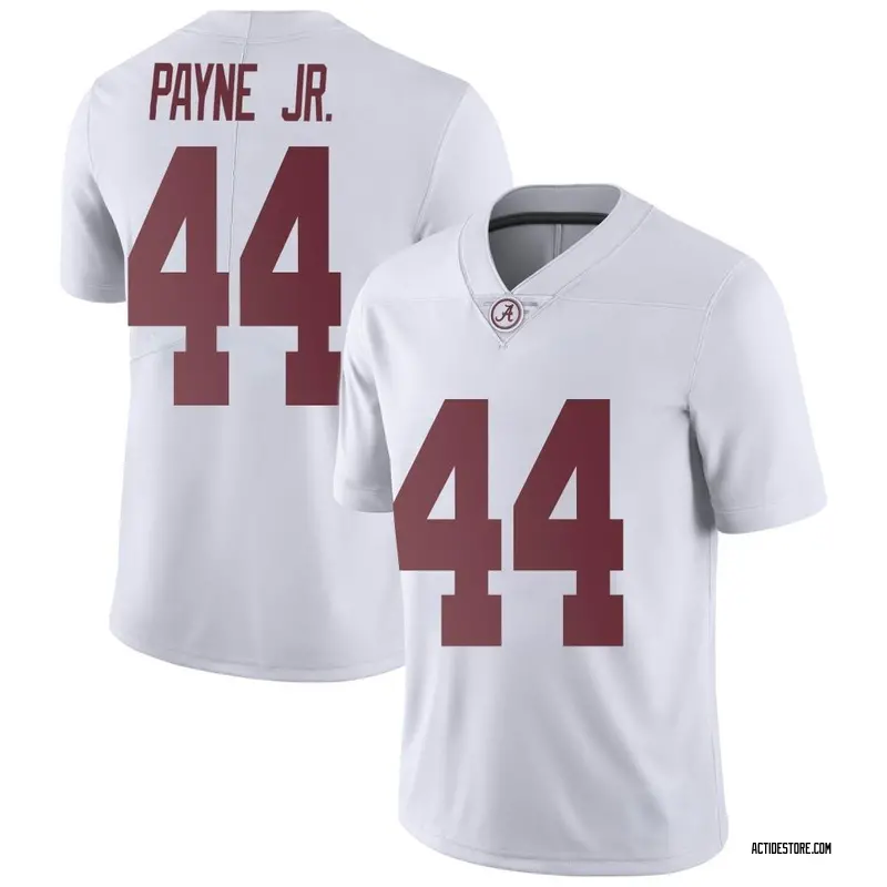 Limited Men's Damon Payne Jr. Alabama Crimson Tide White Football College Jersey