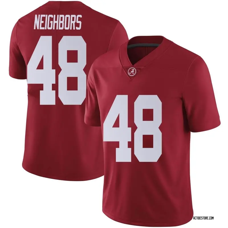 Limited Men's Hayden Neighbors Alabama Crimson Tide Crimson Football College Jersey