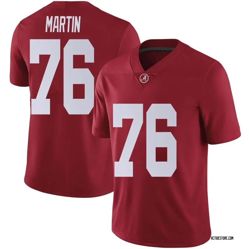 Limited Men's JD Martin Alabama Crimson Tide Crimson Football College Jersey