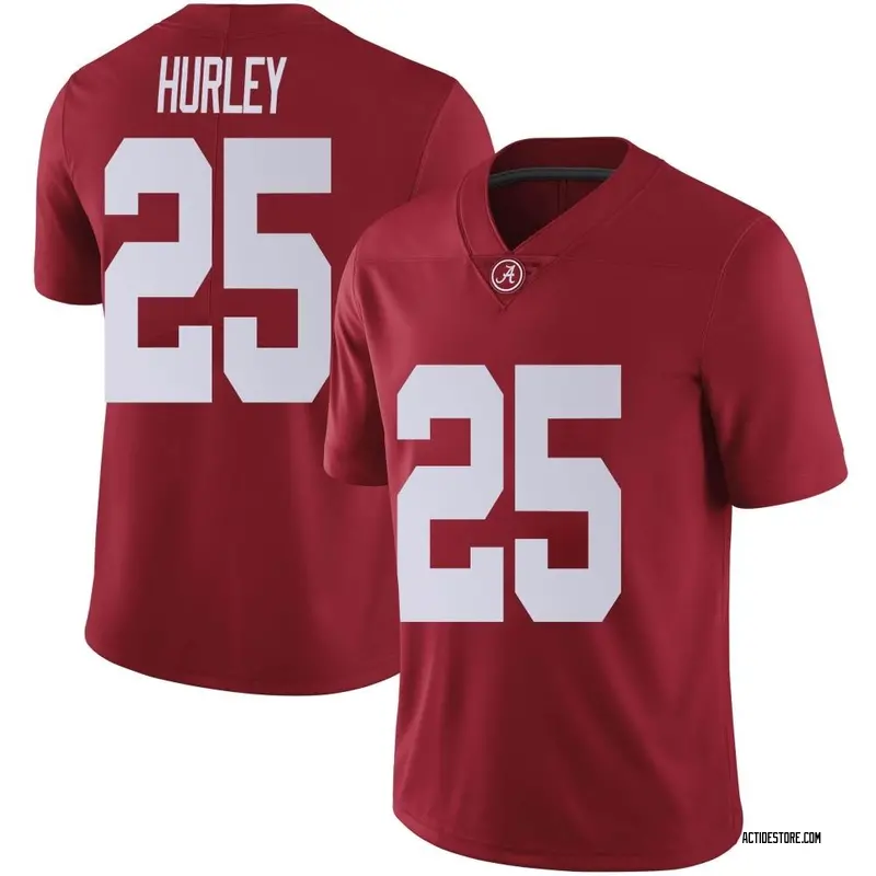 Limited Men's Jahlil Hurley Alabama Crimson Tide Crimson Football College Jersey