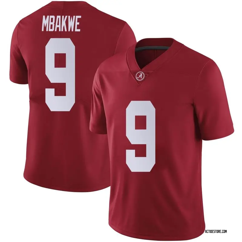 Limited Men's Jaylen Mbakwe Alabama Crimson Tide Crimson Football College Jersey