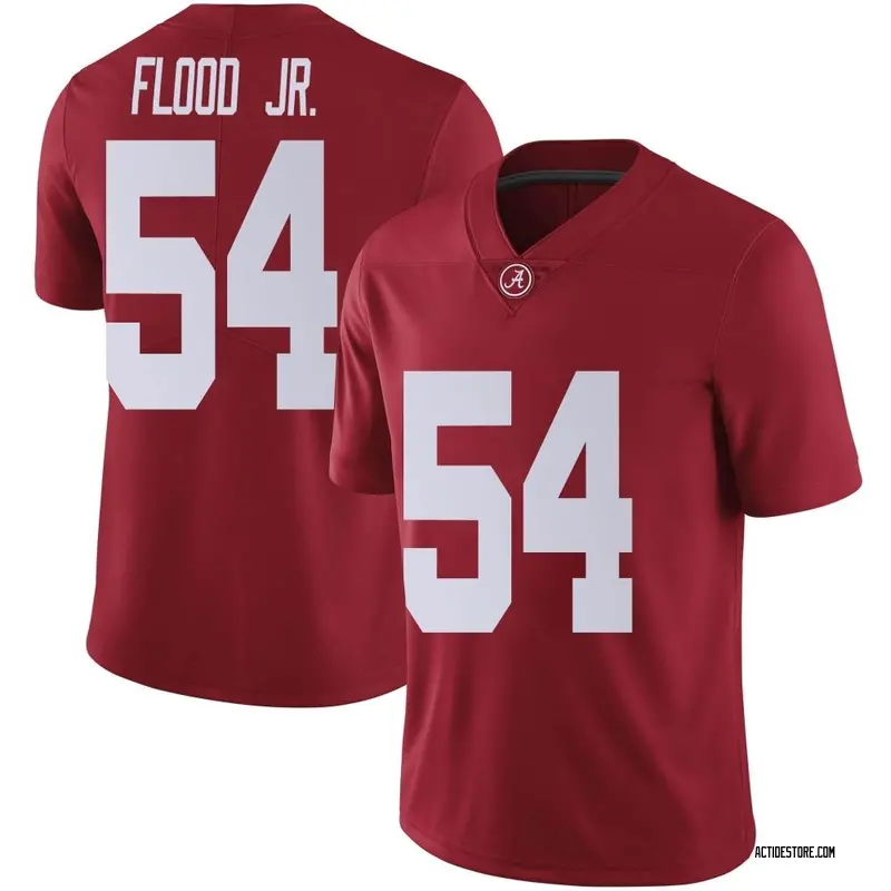 Limited Men's Kyle Flood Jr. Alabama Crimson Tide Crimson Football College Jersey