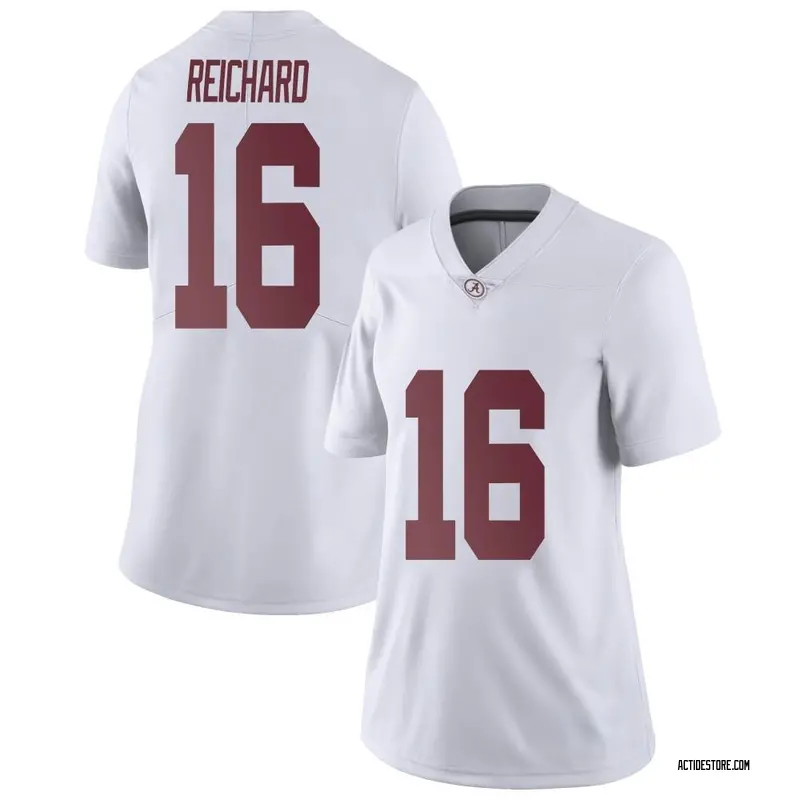 Limited Women's Will Reichard Alabama Crimson Tide White Football ...