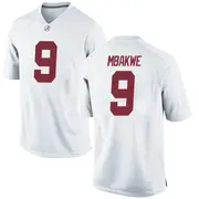 Replica Youth Jaylen Mbakwe Alabama Crimson Tide White Football College Jersey