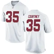 Replica Youth Zarian Courtney Alabama Crimson Tide White Football College Jersey